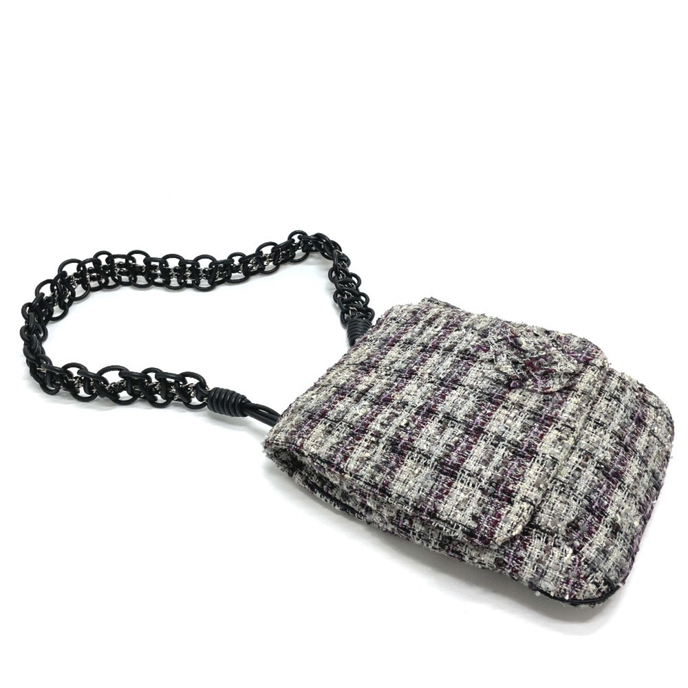 CHANEL Gray Shoulder Bag - Picture 9 of 12